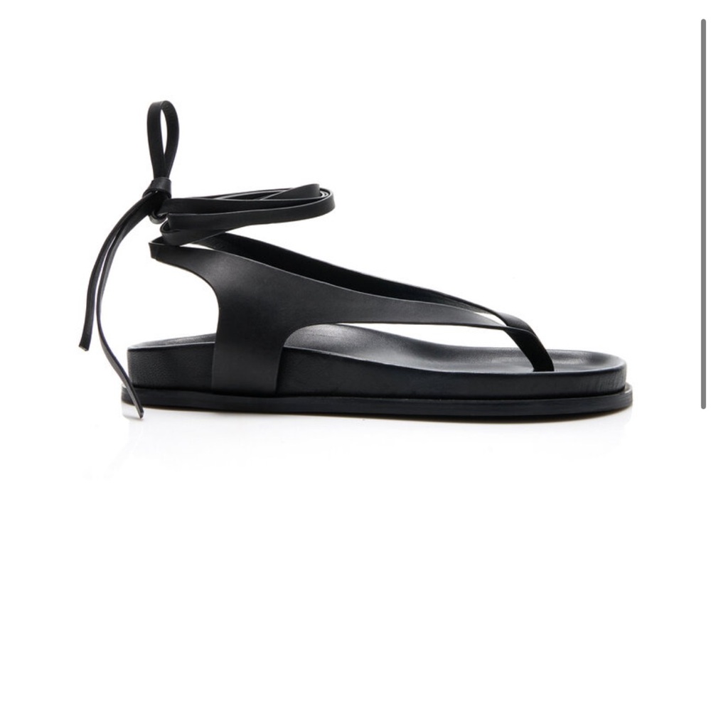 A.Emery Shel Leather Sandals